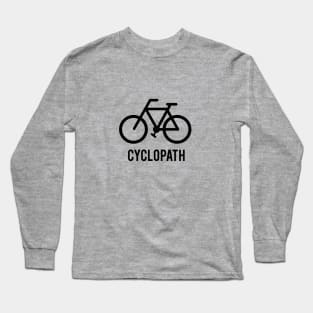 Cyclopath, bicycle t-shirt, cyclist shirt Long Sleeve T-Shirt